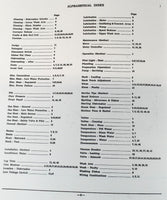 Hobart CWS-76 ML-16042 ML-16043 ML-16044 Dishwasher Operators Parts Manual Book