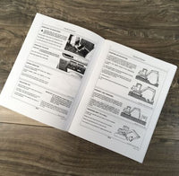 Operators Manual For John Deere 25 Excavator Owners Book Maintenance Printed