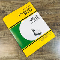 Operators Manual For John Deere 125 & 140 High Pressure Washer SN 311713-UP JD