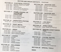 Service Parts Manual Set For John Deere 550A Crawler Bulldozer Loader Catalog JD