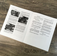 Operators Manual For John Deere 400 Elevating Scraper Owners Book Maintenance