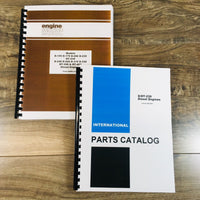 International DT/D239 Engine Service Parts Manual Set For 3500A 2500A 260A