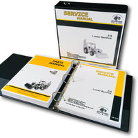 Service Parts Manual Set For John Deere 510 Tractor Loader Backhoe Repair Shop