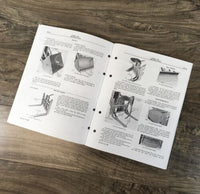 Service Manual For John Deere 831 Loader Repair Shop Technical Book Workshop