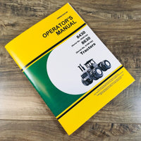 Operators Manual For John Deere 8430 8630 Tractor Owners Book SN 5928-Up JD