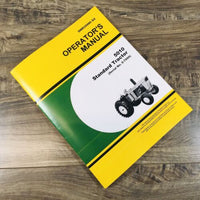 Operators Manual For John Deere 5010 Tractor Owners Book Maintenance SN 0-7999