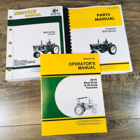 Service Parts Operators Manual Set For John Deere 2510 Series Tractor Repair