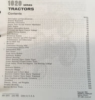 Service Parts Manual Set For John Deere 1020 Series Tractor Repair Shop Catalog