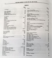 Service Parts Operators Repair Manual Set For John Deere AR Tractor SN -271999