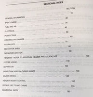 Parts Manual For John Deere 4420 Combine Catalog Book Assembly Schematic Views