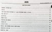 Parts Operators Manual Set For John Deere 317 Hydrostatic Tractor SN 156001-UP