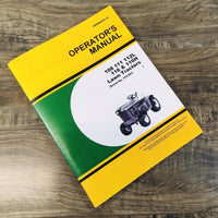 Operators Manual For John Deere 108 111 112L 116 116H Lawn Tractor 315001-Up