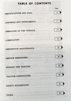 Operators Manual For John Deere 40 Crawler Tractor Owners Maintenance 62264-Up