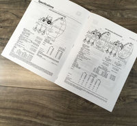 Operators Manual For John Deere 9250A 9450 9550 Backhoe Owners Book Maintenance