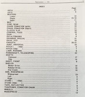 Parts Manual For John Deere 44 Spreader Catalog Book Assembly Schematic Views