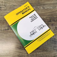 Operators Manual For John Deere 40 41 Series 40F 41F 40R 41R 4-Row Cultivators