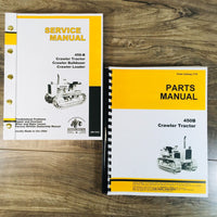 Service Parts Manual Set For John Deere 450B Crawler Tractor Repair Shop JD450-B