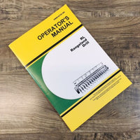 Operators Manual For John Deere RL 1610 Rangeland Drill Owners Book Maintenance