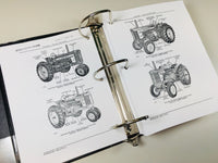 Service Parts Manual Set For John Deere 720 730 LP-Gas Tractor Repair Shop JD