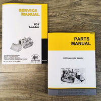 Service Parts Manual Set For John Deere 831 Loader Repair Shop Catalog Book