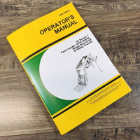 Operators Manual For John Deere 35 Series 1 Farm Loader for 1010 Series Tractors