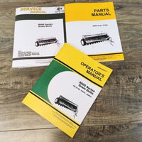 Service Parts Operators Manual Set For John Deere 8250 8350 Grain Drills 43475-