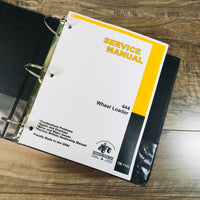 Service Manual For John Deere 444 Wheel Loader Repair Shop Technical Book JD