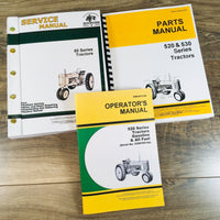 Service Parts Operators Manual Set For John Deere 520 Tractor LP-Gas 5208100-UP