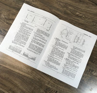 Hobart CWS-76 ML-16042 ML-16043 ML-16044 Dishwasher Operators Parts Manual Book