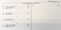 Parts Manual For John Deere 54 Spreader Catalog Book Assembly Schematic Views