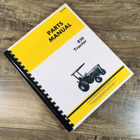 Parts Manual For John Deere 830 Tractor Catalog Book Assembly Schematic Views