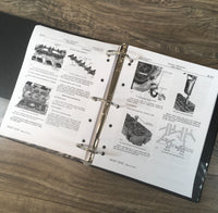 Service Parts Manual Set For John Deere 1020 Series Tractor Repair Shop Catalog