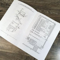 Operators Manual For John Deere Killefer 505 506 507 508 510 Disk Harrows Owners