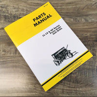 Parts Manual For John Deere LZ147 LZ812 LZ1010 LZ714 Press Grain Drill Catalog