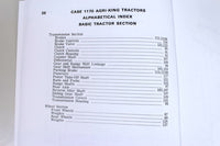 CASE 1170 AGRI-KING TRACTOR LOADER PARTS MANUAL CATALOG EXPLODED VIEWS NUMBERS