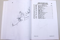 CASE 475 CABLE LAYER CRAWLER PARTS MANUAL CATALOG ASSEMBLY EXPLODED VIEWS