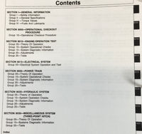 Operation and Test Technical Service Manual for John Deere 210C 310C 315C Tractor Loader Backhoe