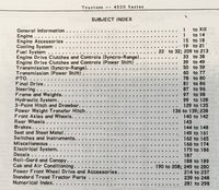 PARTS MANUAL FOR JOHN DEERE 4520 TRACTOR CATALOG ASSEMBLY EXPLODED VIEWS