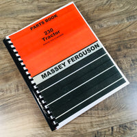 MASSEY FERGUSON MF 230 TRACTOR PARTS MANUAL CATALOG BOOK EXPLODED VIEWS Prior to 9A349200