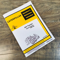 Caterpillar 631 Tractor Operators Manual Owners Book Scraper S/N 13G1-Up