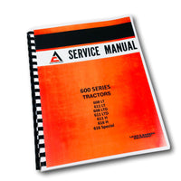 ALLIS CHALMERS 616H 616 H SERIES TRACTOR LAWN MOWER GARDEN SERVICE REPAIR MANUAL