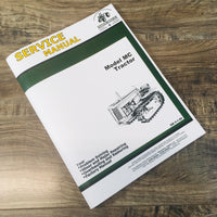 MASTER SERVICE MANUAL SET FOR JOHN DEERE MC TRACTOR REPAIR TECHNICAL SHOP BOOK