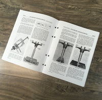 SERVICE MANUAL SET FOR JOHN DEERE MC TRACTOR CRAWLER PARTS OPERATOR CATALOG