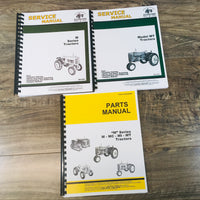 SERVICE MANUAL SET FOR JOHN DEERE MT TRACTOR REPAIR TECH WORKSHOP PARTS CATALOG