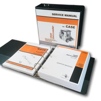 CASE 1840 UNI-LOADER SKID STEER SERVICE MANUAL PARTS CATALOG SHOP BOOK SET OVHL