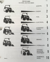 CASE 1840 UNI-LOADER SKID STEER SERVICE PARTS OPERATOR MANUAL SHOP BOOK OVHL