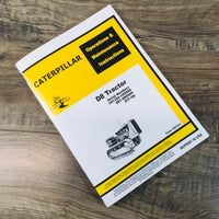 CATERPILLAR D8 CRAWLER TRACTOR OPERATORS MANUAL OWNERS BOOK S/N 1H 8R 2U