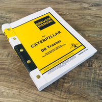 CAT D8 TRACTOR CATERPILLAR SERVICE REPAIR MANUAL TECHNICAL SHOP BOOK OVERHAUL