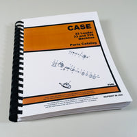 J I CASE 33 LOADER 33 33S BACKHOE TRACTOR PARTS CATALOG MANUAL FOR 580CK TLB