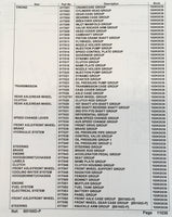 KUBOTA B5100D-P TRACTOR PARTS ASSEMBLY MANUAL CATALOG EXPLODED VIEWS NUMBERS